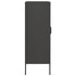 Lady Jillian -  Storage Cabinet Anthracite 80x35x101,5 cm Steel - Model 4